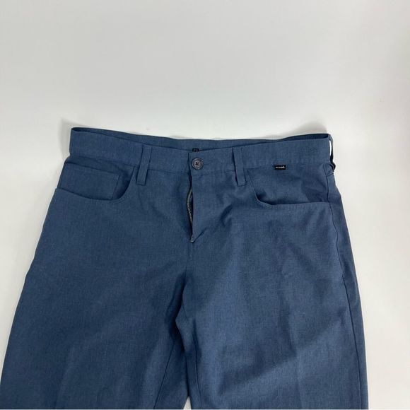 Travis Mathew Pants Mens 34x30 Blue Straight Leg Chino Golf Stretch Performance - Picture 2 of 8